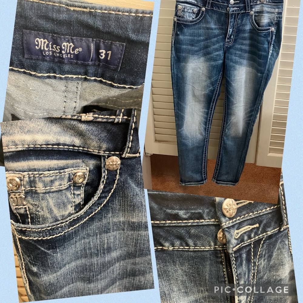Miss Me straight leg jeans